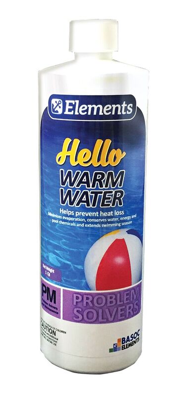 Hello Warm Water - 1 qt X 12/cs - GLOBAL POOL PRODUCTS